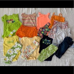 Baby girl clothes lot 0-3 months